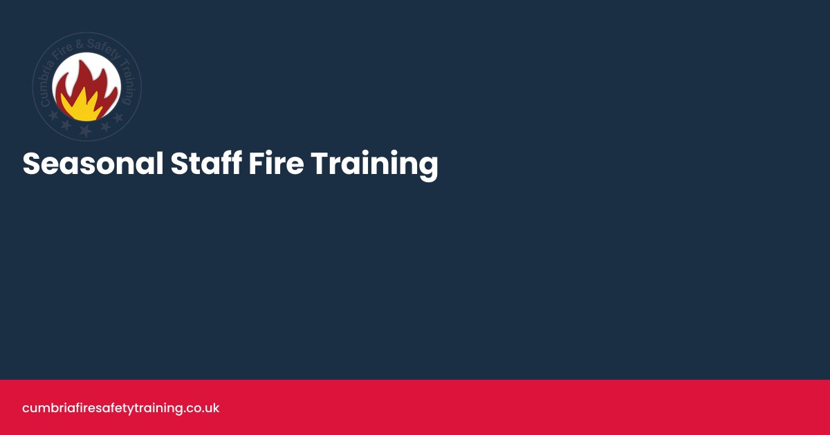 Seasonal staff training social image